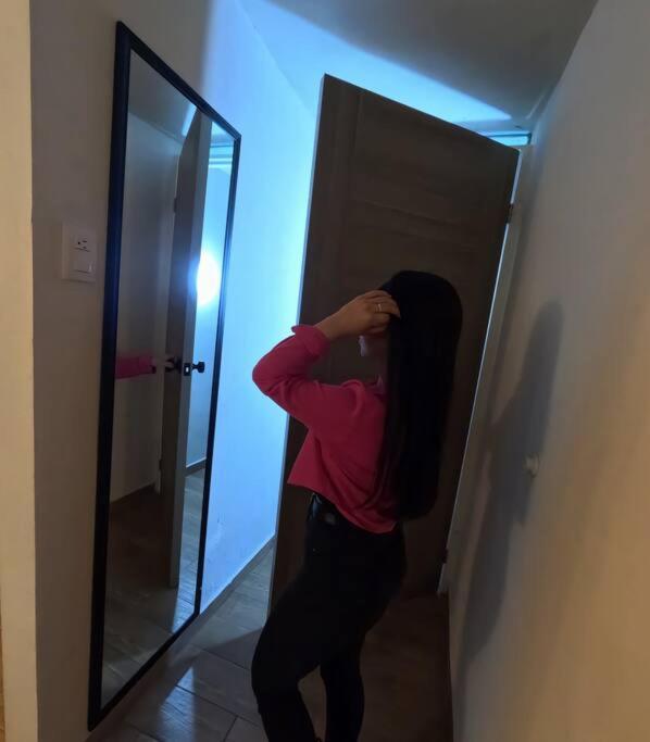 Departamento Privado7, 2 Camas Matri, Parking, Cocina Equipada, Wifi 65 Mb, 2 Climas,Centrico,Tv Smart Apartman Ciudad Valles Kültér fotó