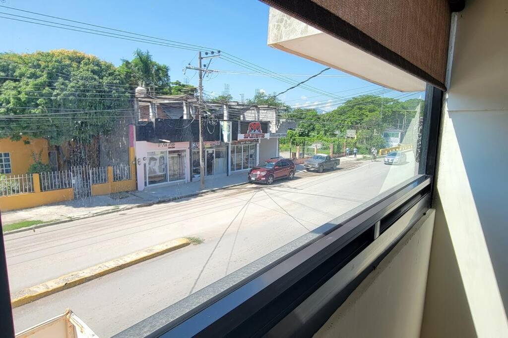 Departamento Privado7, 2 Camas Matri, Parking, Cocina Equipada, Wifi 65 Mb, 2 Climas,Centrico,Tv Smart Apartman Ciudad Valles Kültér fotó