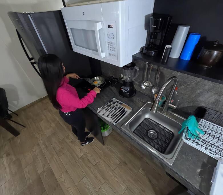 Departamento Privado7, 2 Camas Matri, Parking, Cocina Equipada, Wifi 65 Mb, 2 Climas,Centrico,Tv Smart Apartman Ciudad Valles Kültér fotó